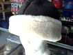 gorro ruso, terminado repelente cafe pelo arena